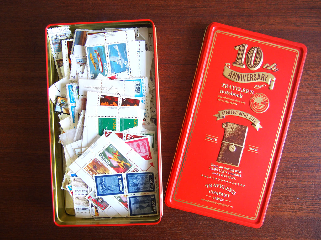 Midori 10th Anniversary Traveler's Notebook Tin Cases - Ideas + Tips