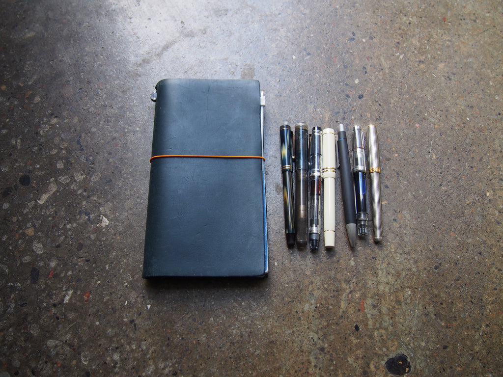 My Analogue System for Travel: Pens + Notebooks for our Train Trip
