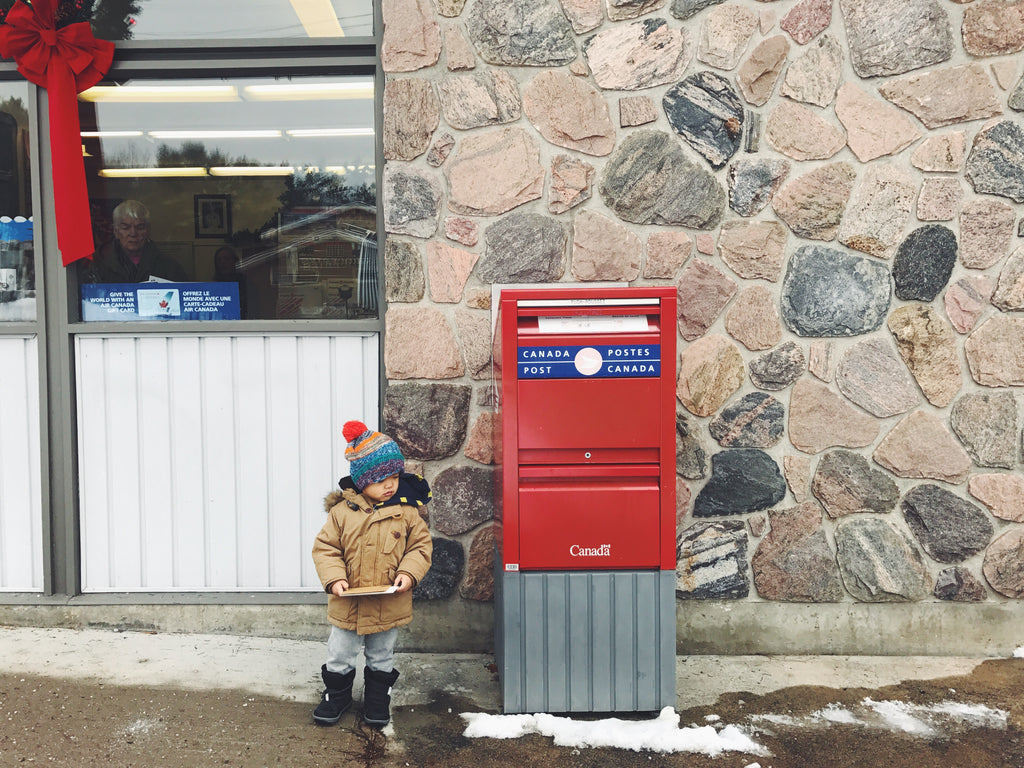 Letters to Santa Claus through Canada Post