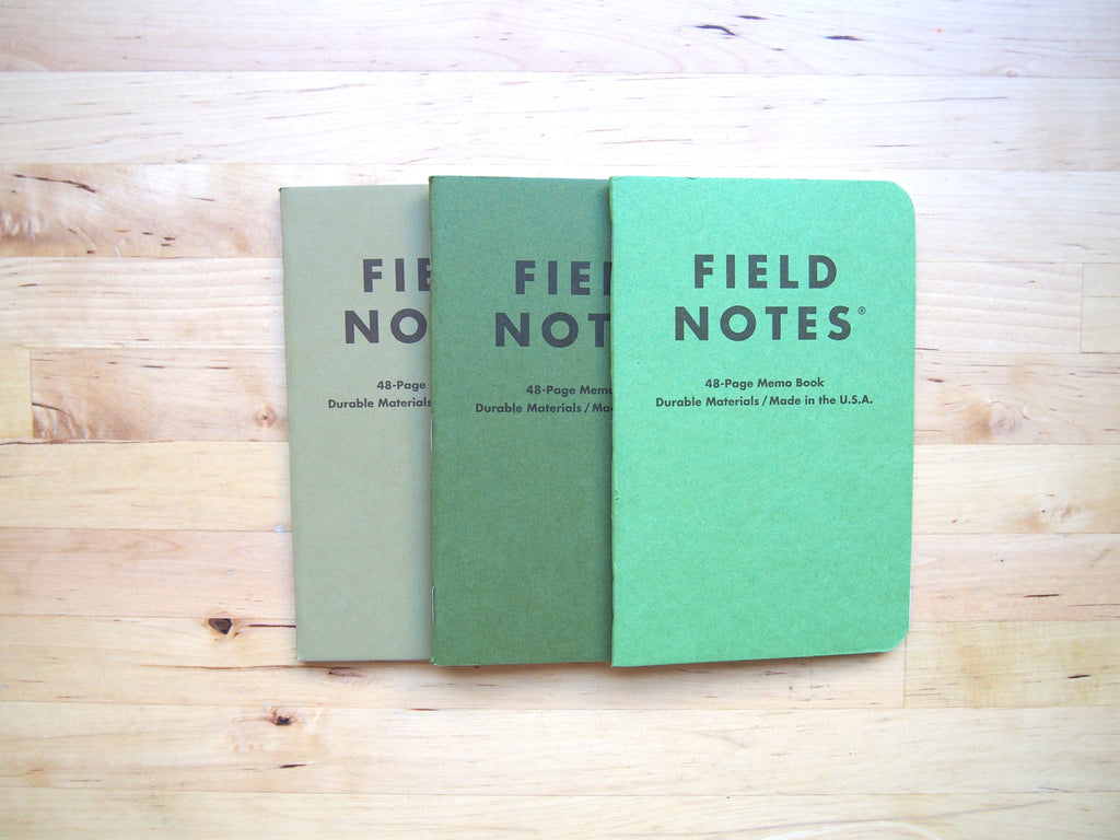 Field Notes: Shenandoah + Workshop Companion Seasonal Editions, and Expedition
