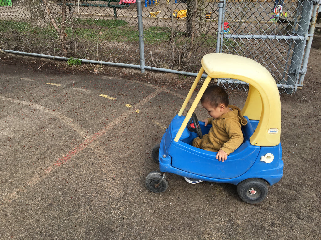 Caleb Adventures at the Hideaway Park