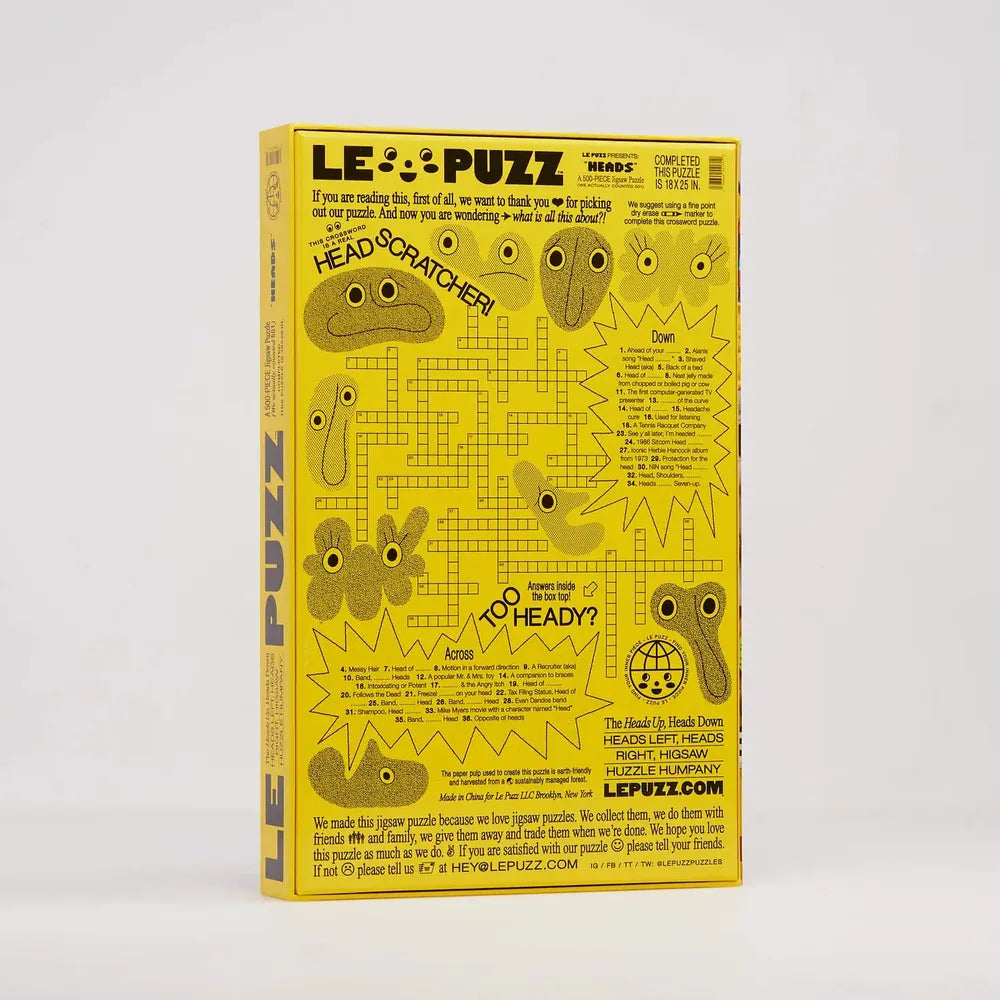 Le Puzz - Heads (500 Piece Puzzle)