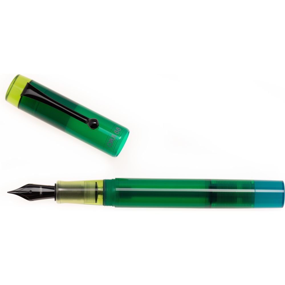Opus 88 Koloro Fountain Pen - Green Demo