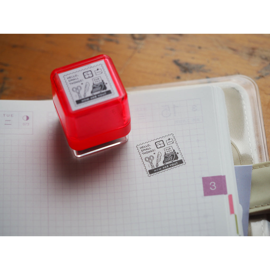 Eric Small Things Rubber Stamp - Writing Tools