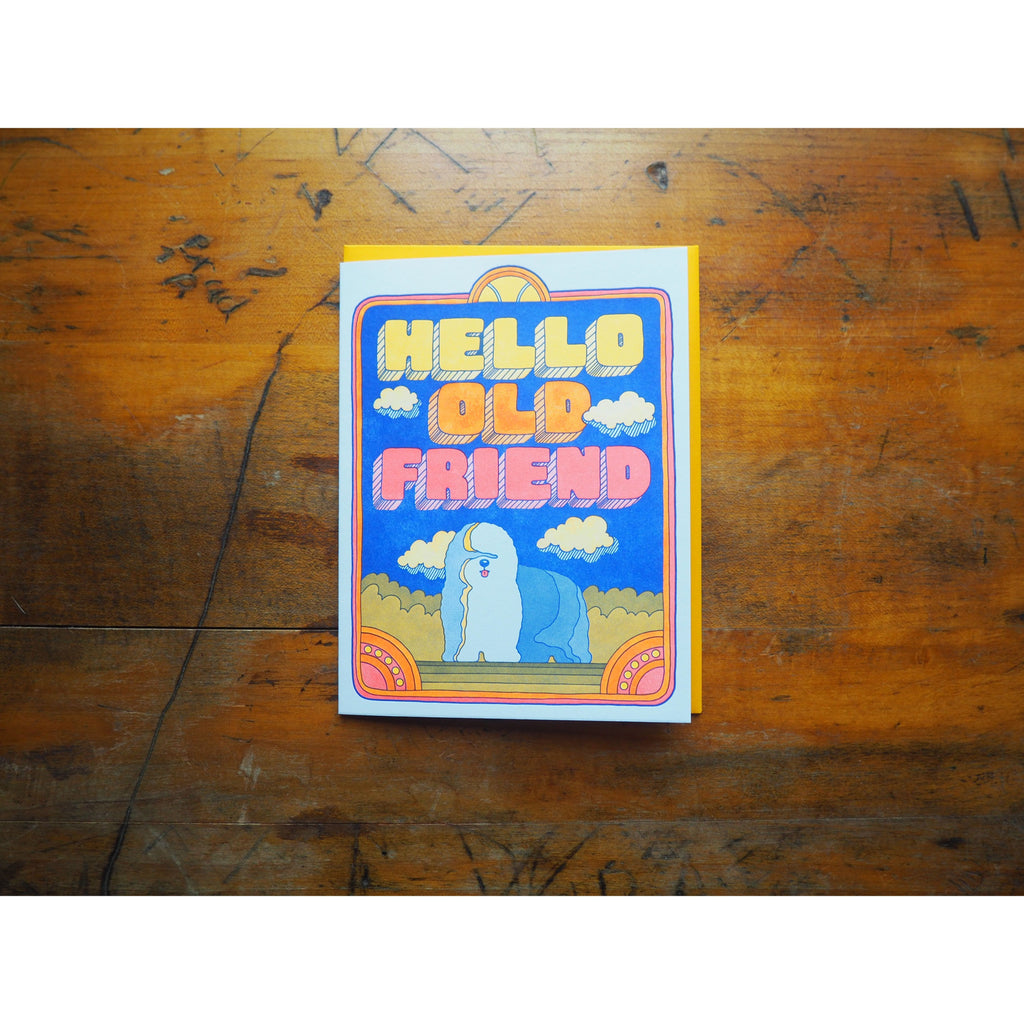 Lucky Horse Press - Card - Hello Old Friend