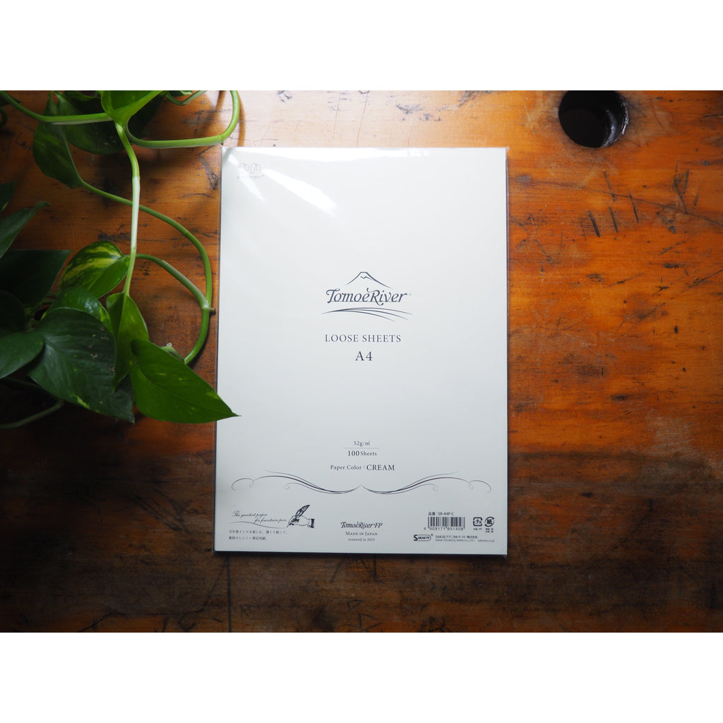Sanzen Tomoe River Paper - 100 Loose A4 Sheets - Cream