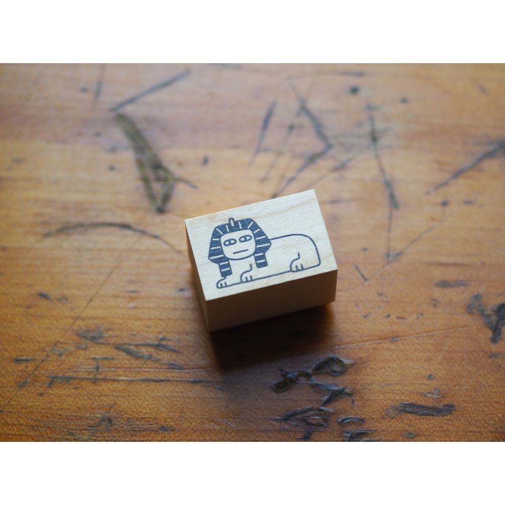 Hankoyamuramin Wooden Stamp -  Sphinx