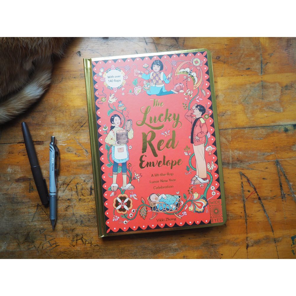 The Lucky Red Envelope: A lift-the-flap Lunar New Year Celebration by Vikki Zhang