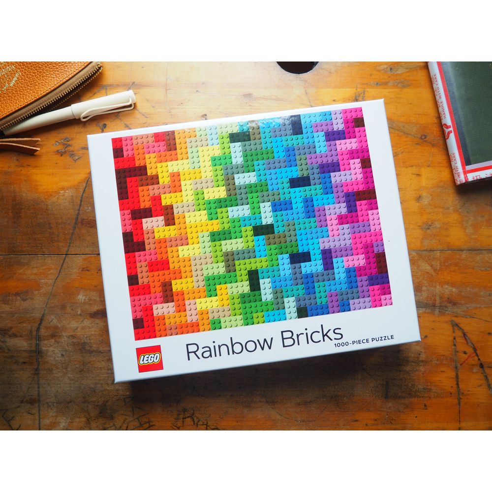 LEGO Rainbow Bricks Puzzle - 1000 Piece