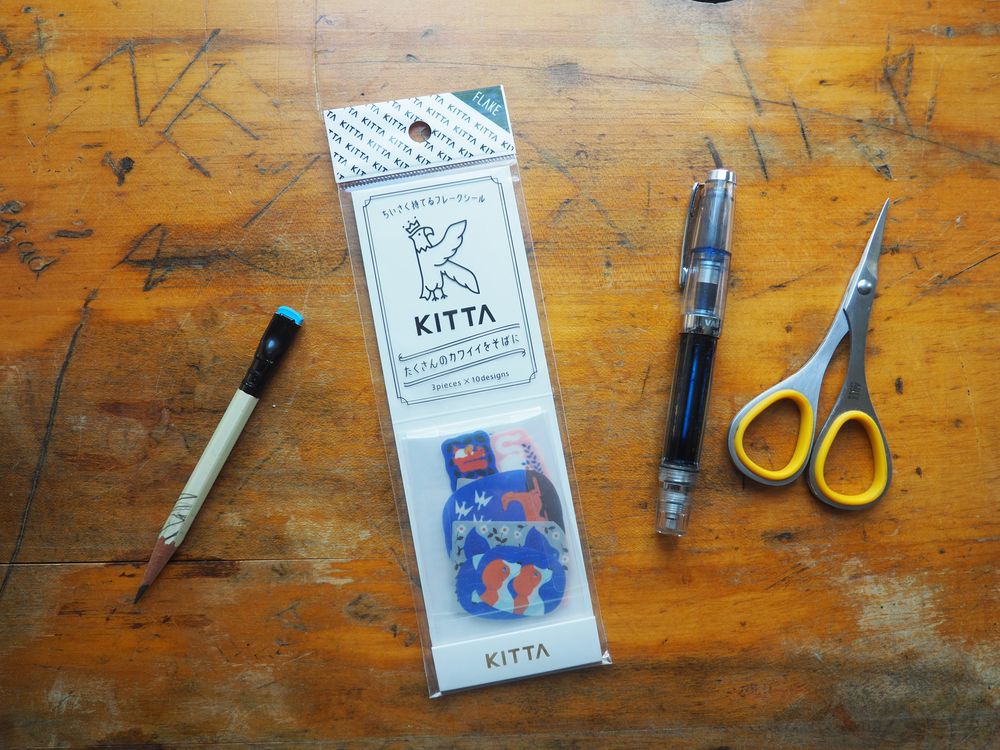 KITTA Die-Cut Flake Sticker - KITF002
