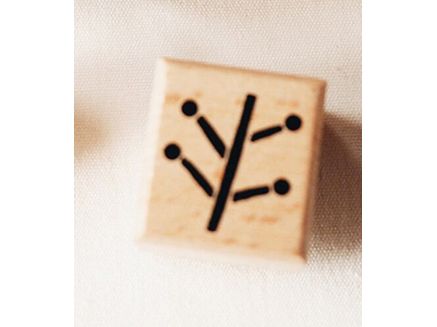 Yohand Studio Wooden Stamp -  A Box of Shapes Series - Stamp 7