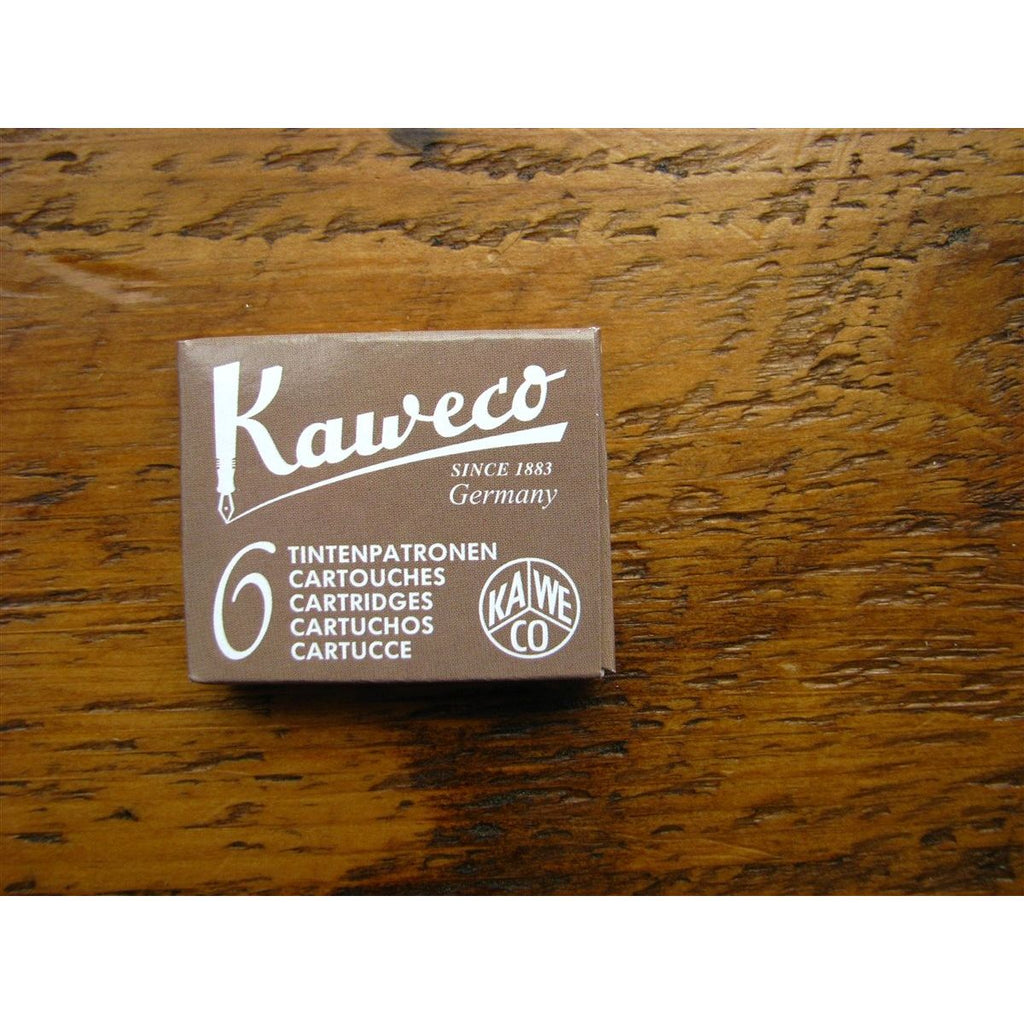 Kaweco Ink Cartridges - Caramel Brown (Brown)