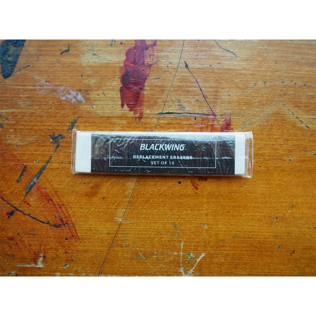 Palomino Blackwing Replacement Erasers (pack of 10) - White