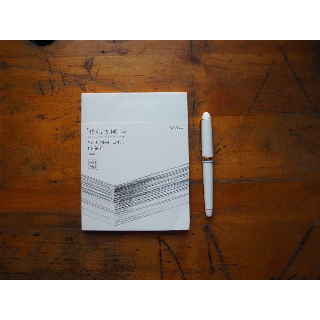 Midori MD Cotton Notebook F0 (180x140mm) - Plain