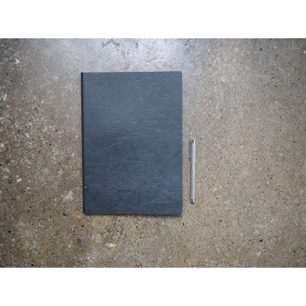 Clairefontaine Age-Bag Black Notebook A4 - Graph