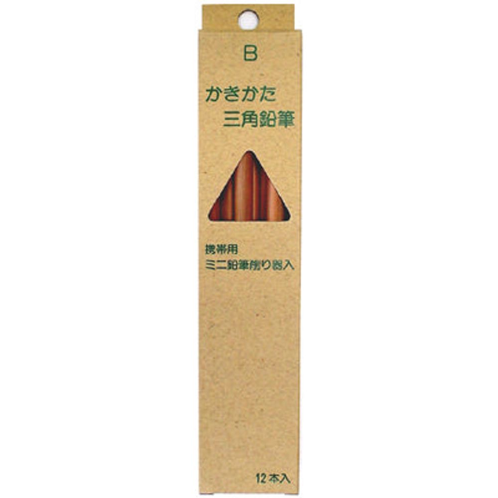 Kitaboshi Triangular Wooden Pencil - B