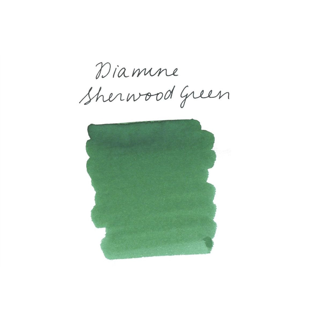 Diamine Fountain Pen Ink (80mL) - Sherwood Green