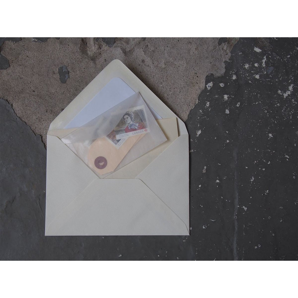 Glassine Envelopes 20 Pack- 4.25" x 2.5"