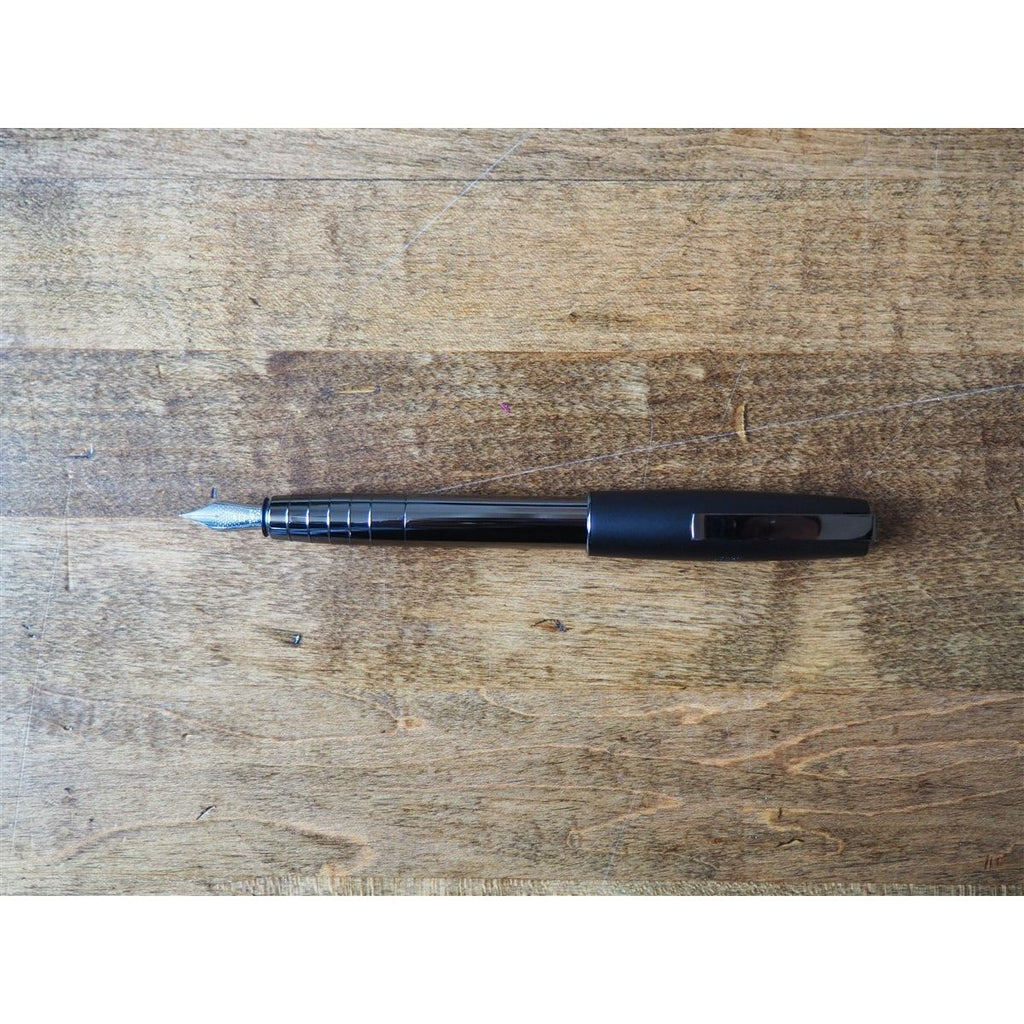 Faber-Castell Loom Fountain Pen - Shiny Gunmetal