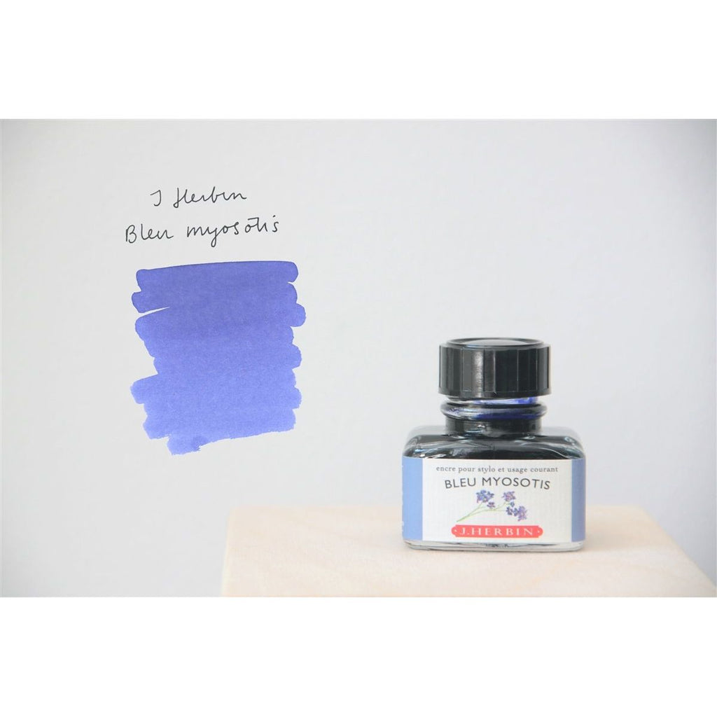 J. Herbin Fountain Pen Ink (30mL) - Bleu Myosotis
