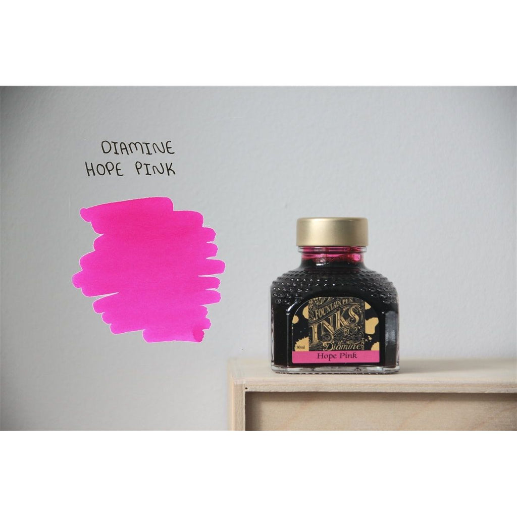 Diamine Fountain Pen Ink (80mL) - Hope Pink