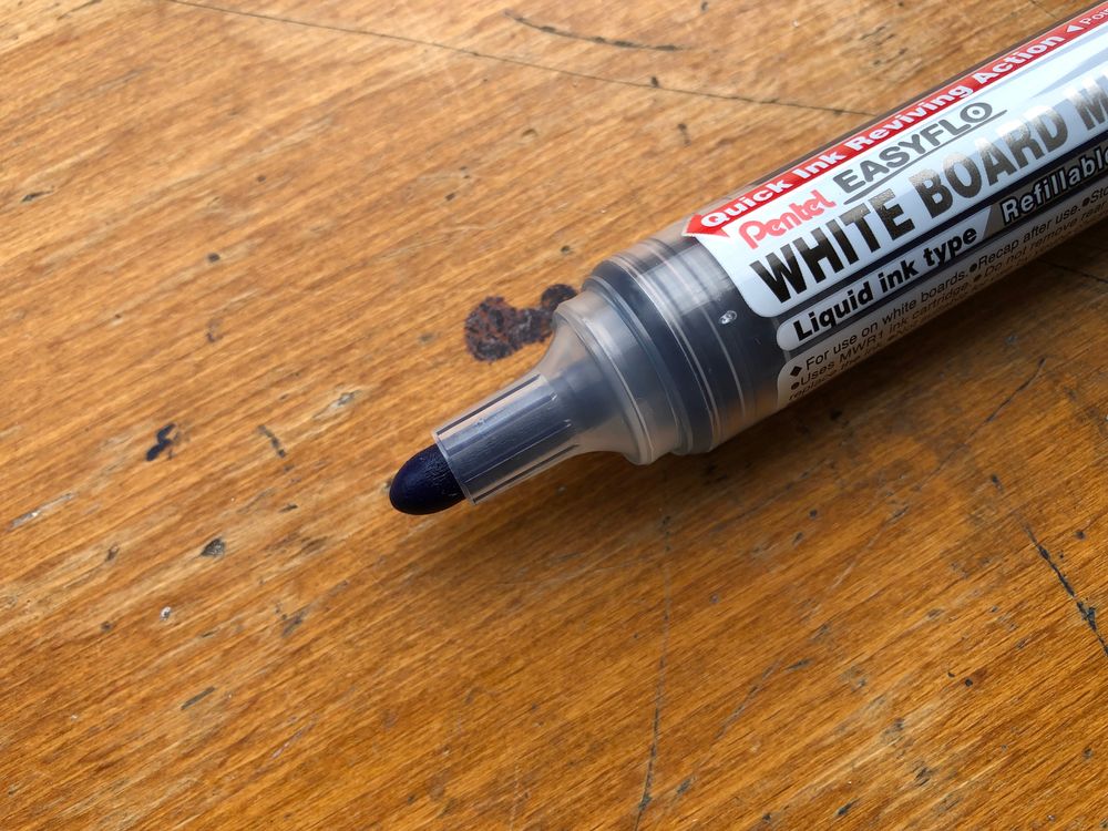 Pentel Easyflow White Board Marker Blue Wonder Pens