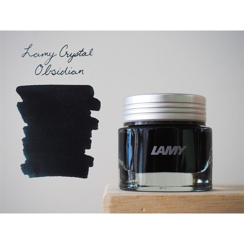 LAMY Crystal Fountain Pen Ink (30mL) - Obsidian