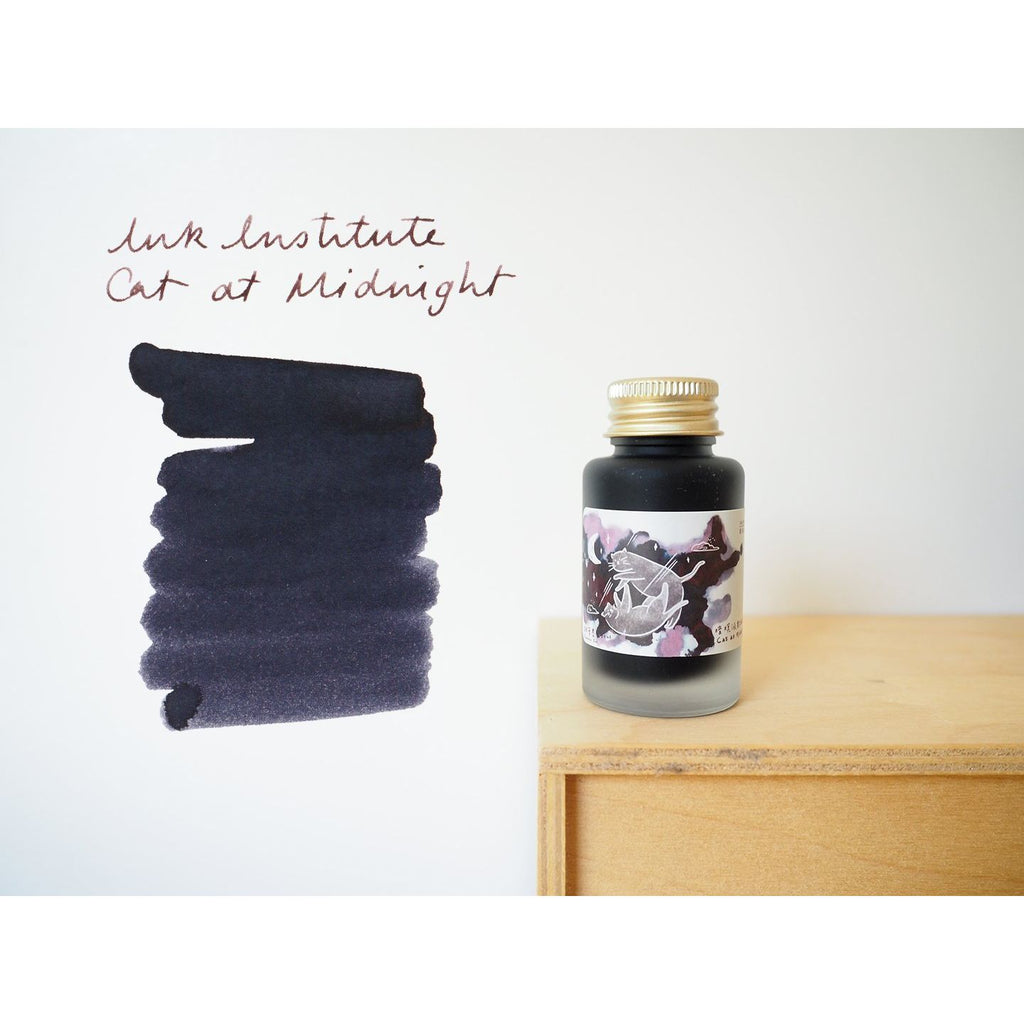 Ink Institute Fountain Pen Ink (30mL) - Cat at Midnight