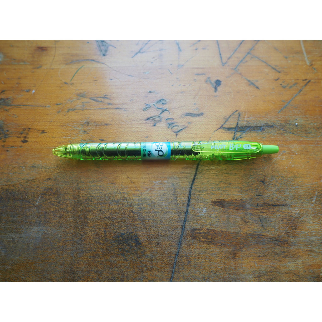 Pilot Bottle 2 Pen (B2P) Rollerball - Light Green