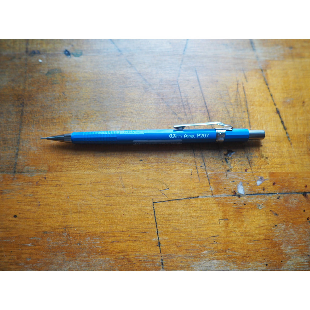 Pentel P207 Lead Pencil 0.7mm - Blue