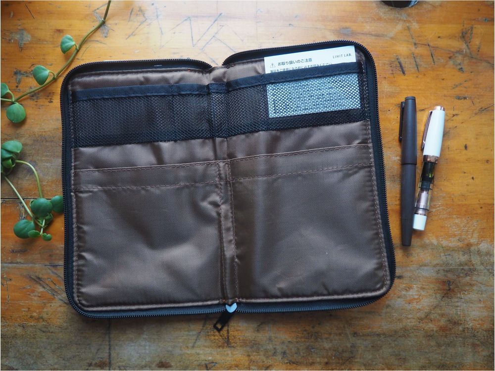 Lihit Lab Pen Case [Flattype] Wide Orange (A76534) Wonder Pens