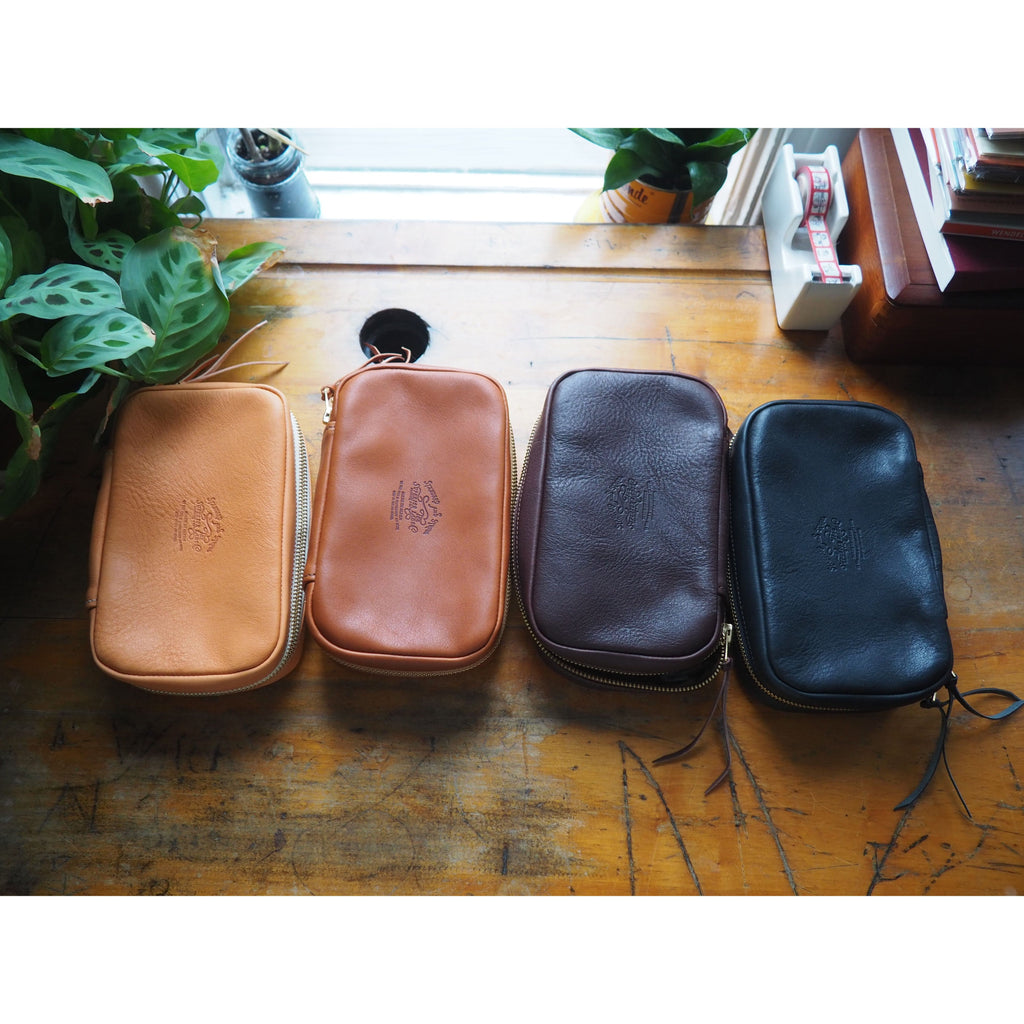 The Superior Labor - Utility Leather Case - Light Brown