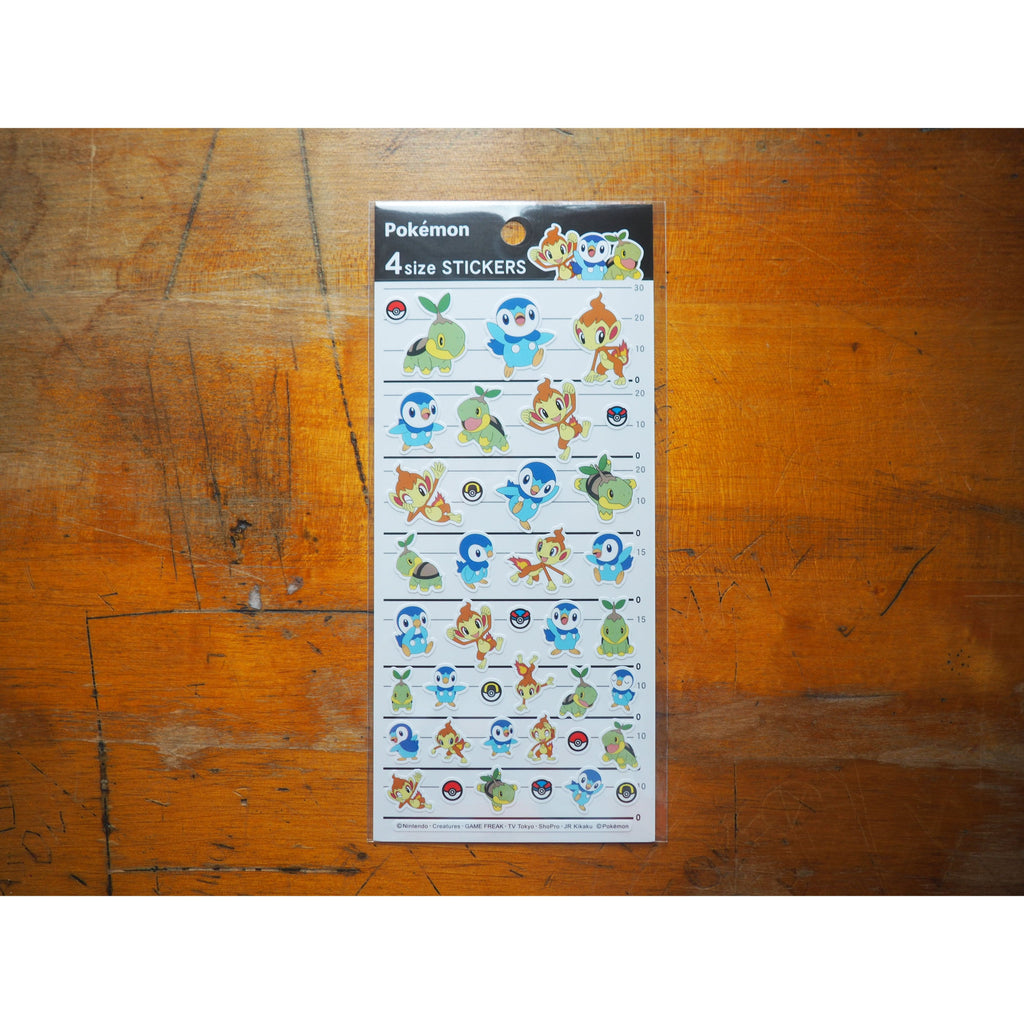 Pokemon Stickers - Sinnoh Region (300736)