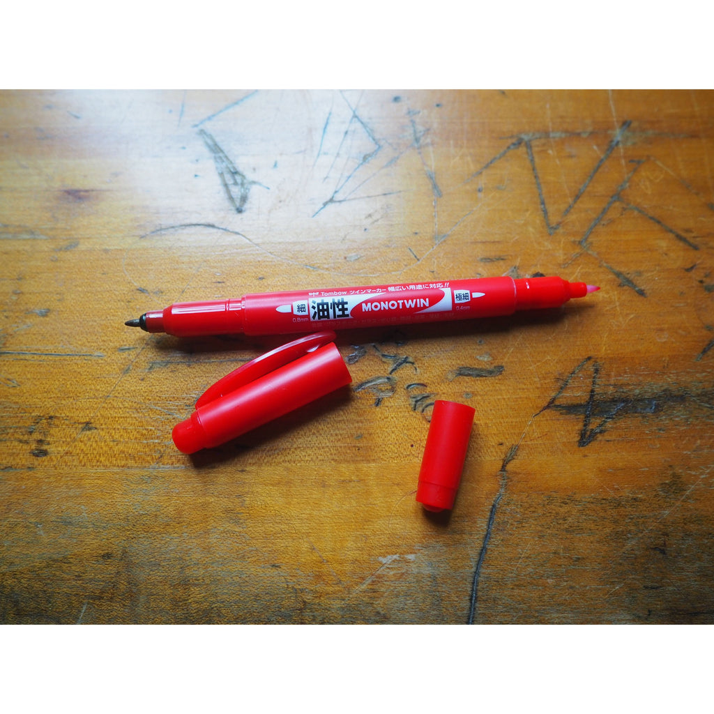 Tombow MONOTWIN Marker - Red