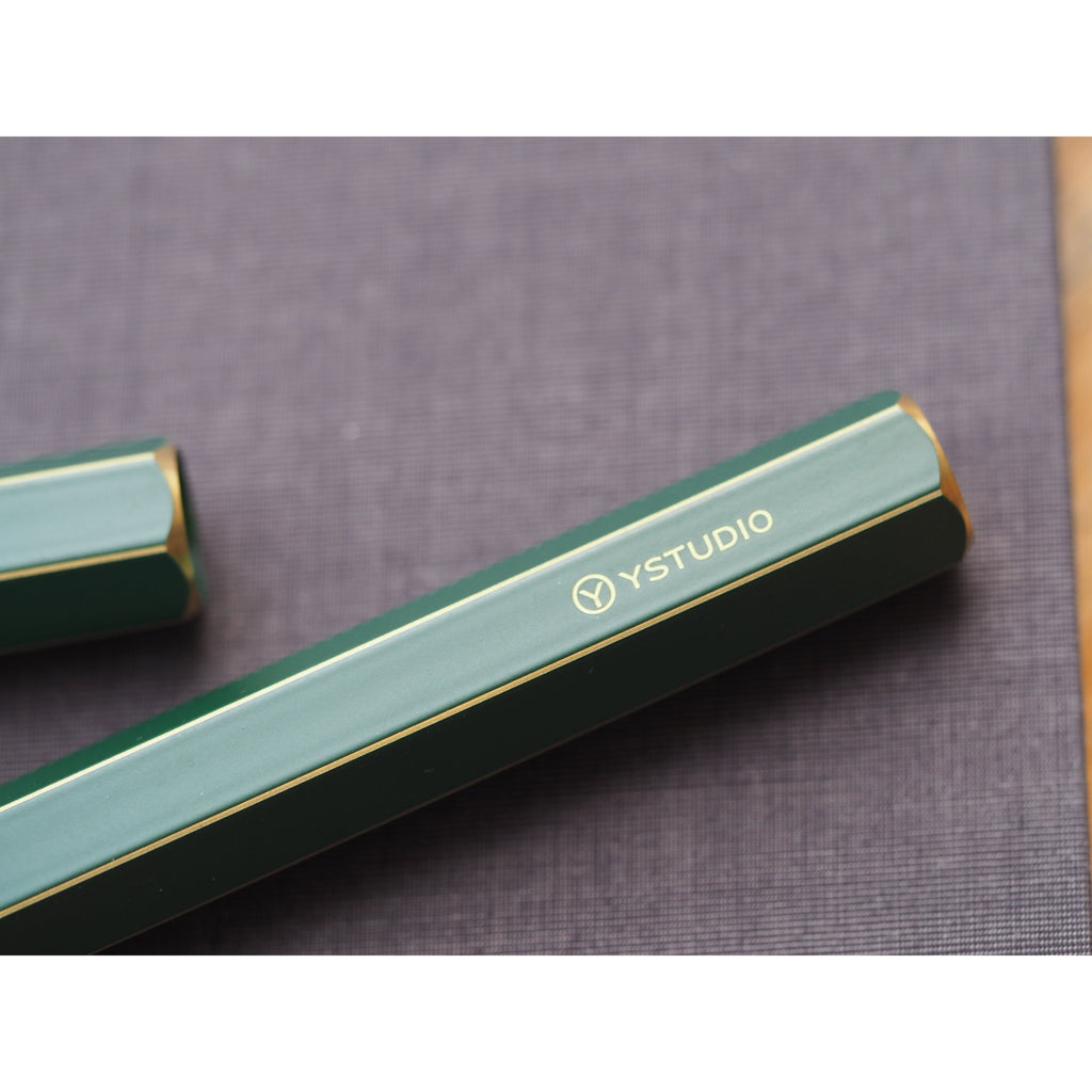 YSTUDIO Classic Revolve Fountain Pen - Green