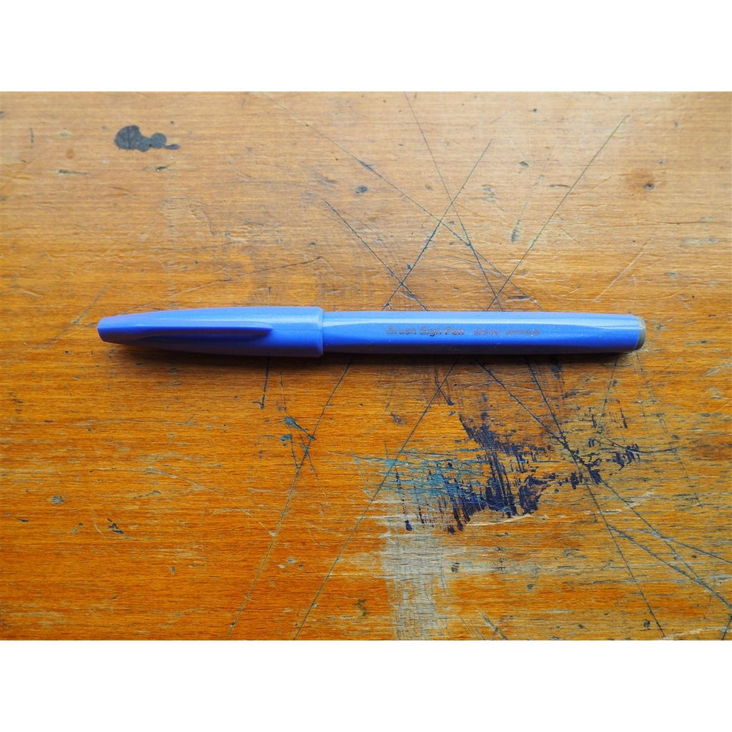 Pentel Brush Sign Pen - Blue Violet