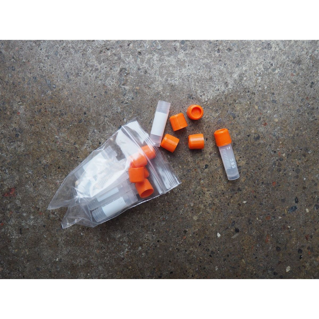 Empty Sample Vials 2mL - 10 Pack