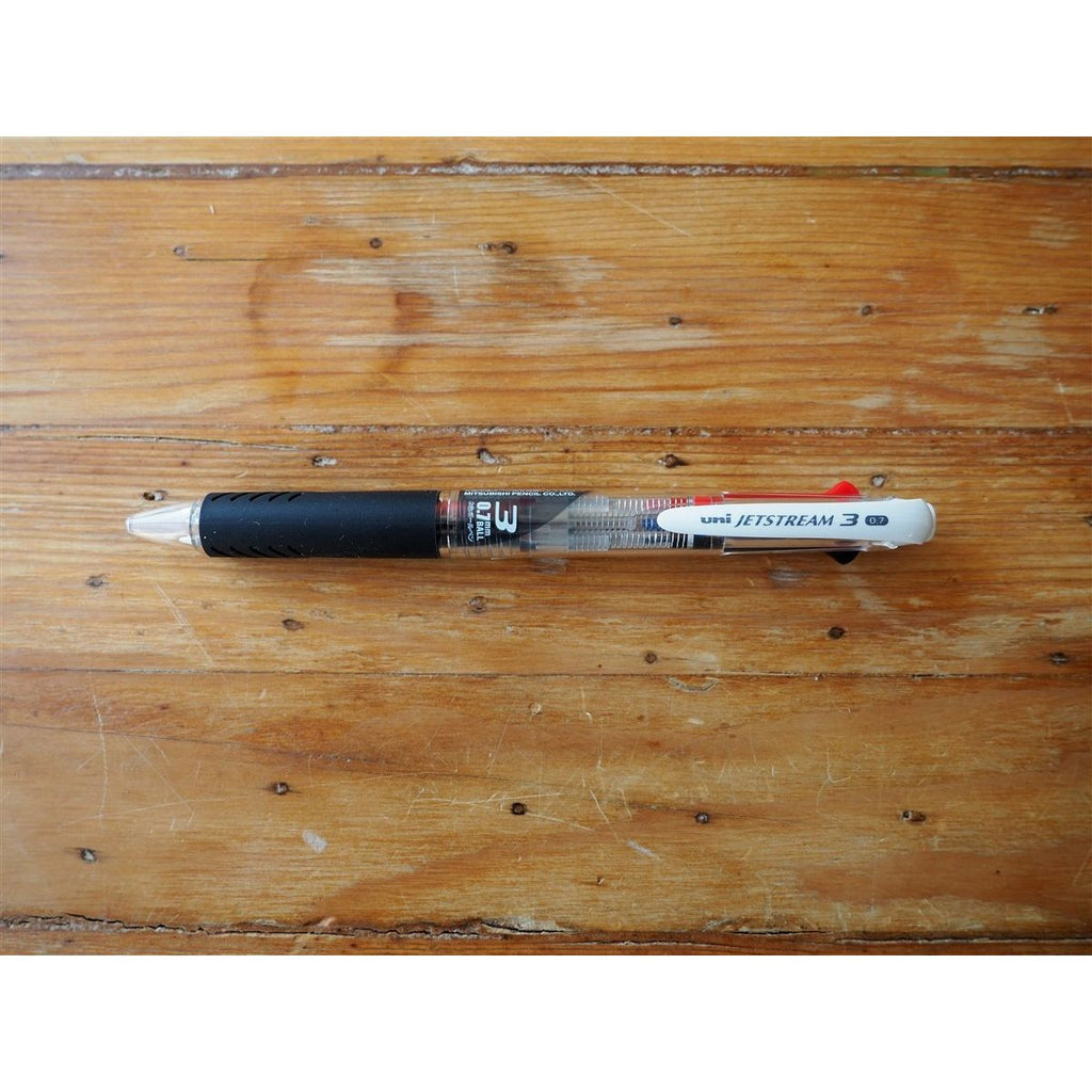 Uni Jetstream 3-Colour 0.7 Ballpoint Pen