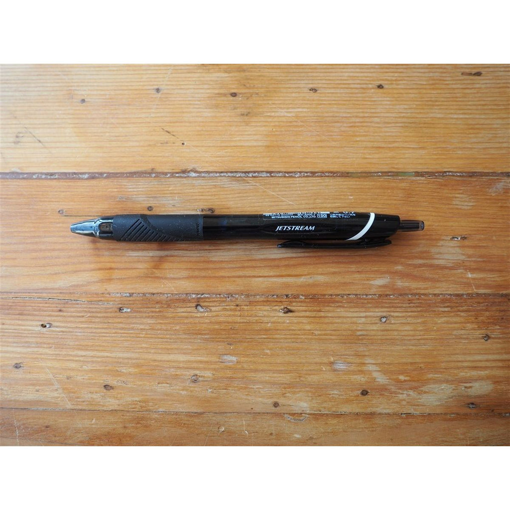Uni Jetstream 0.7 Ballpoint Pen - Black - Black Ink