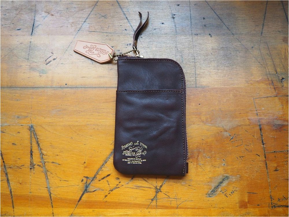 PRE-ORDER - The Superior Labor Leather Pen and Wallet Case - Dark Brow