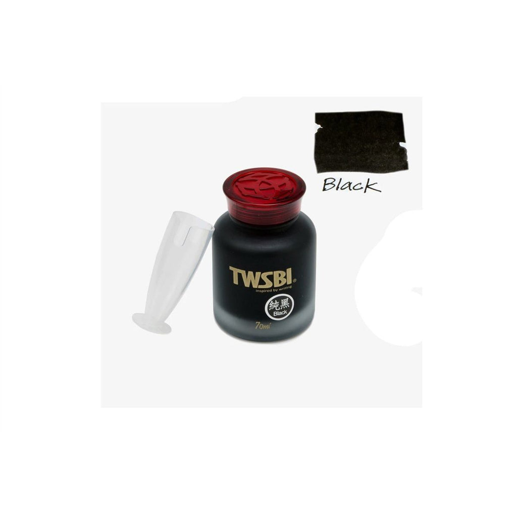 TWSBI Fountain Pen Ink (70mL) - Black