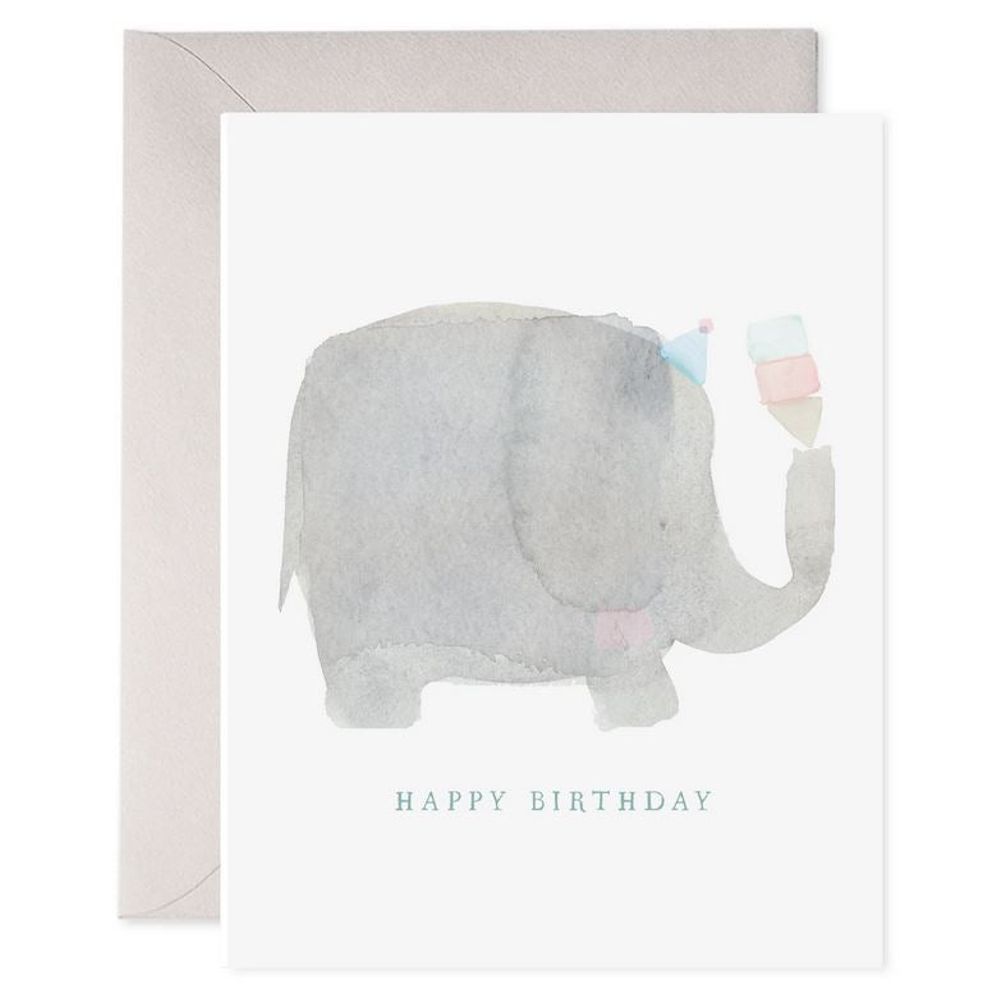 E. Frances Paper - Birthday Card - Elephant Birthday