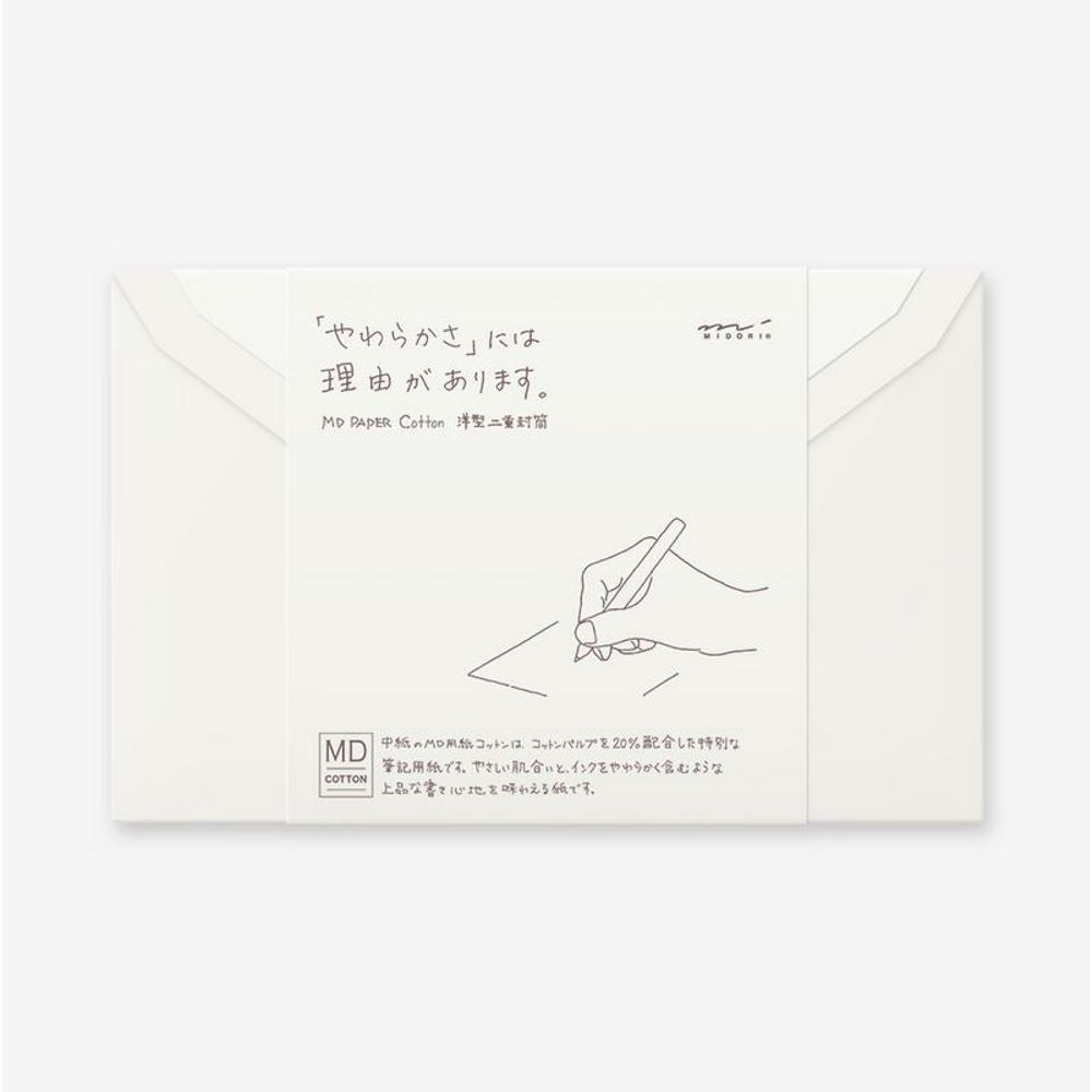 Midori MD Envelope Cotton Sideways