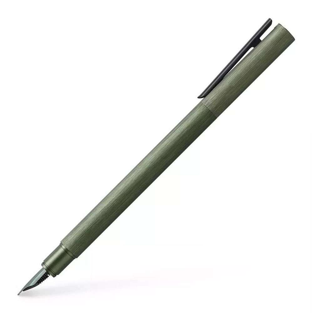 Faber Castell Neo-Slim Fountain Pen - Olive Green