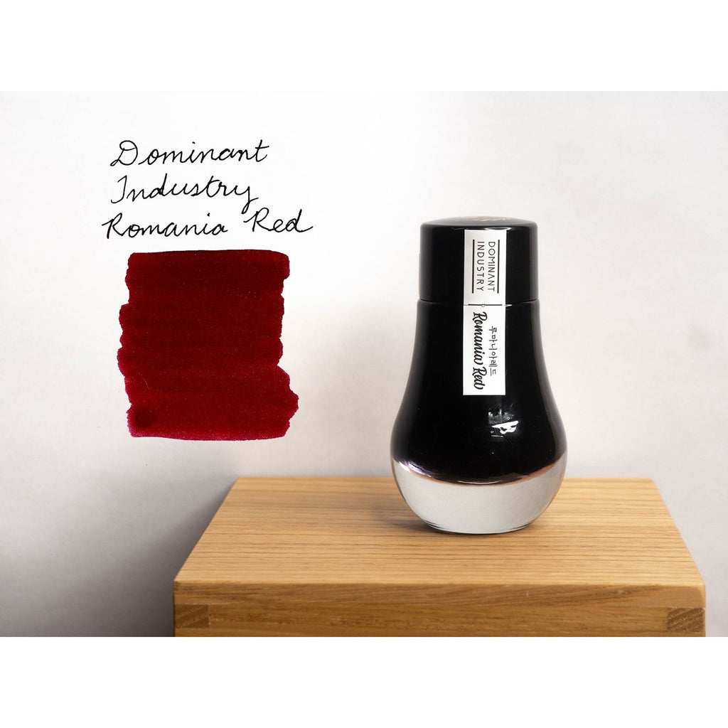 Dominant Industry Fountain Pen Ink (25mL) - Standard 101 - Romania Red