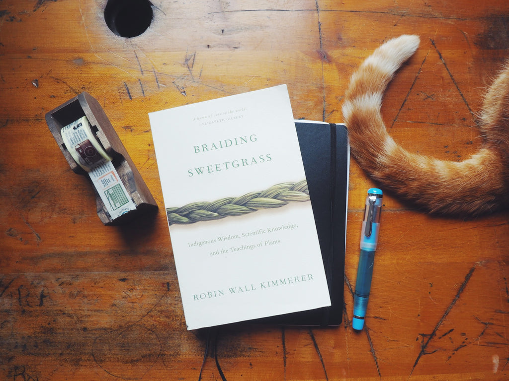 July’s Wonder Pens Reads: Braiding Sweet Grass by Robin Wall Kimmerer