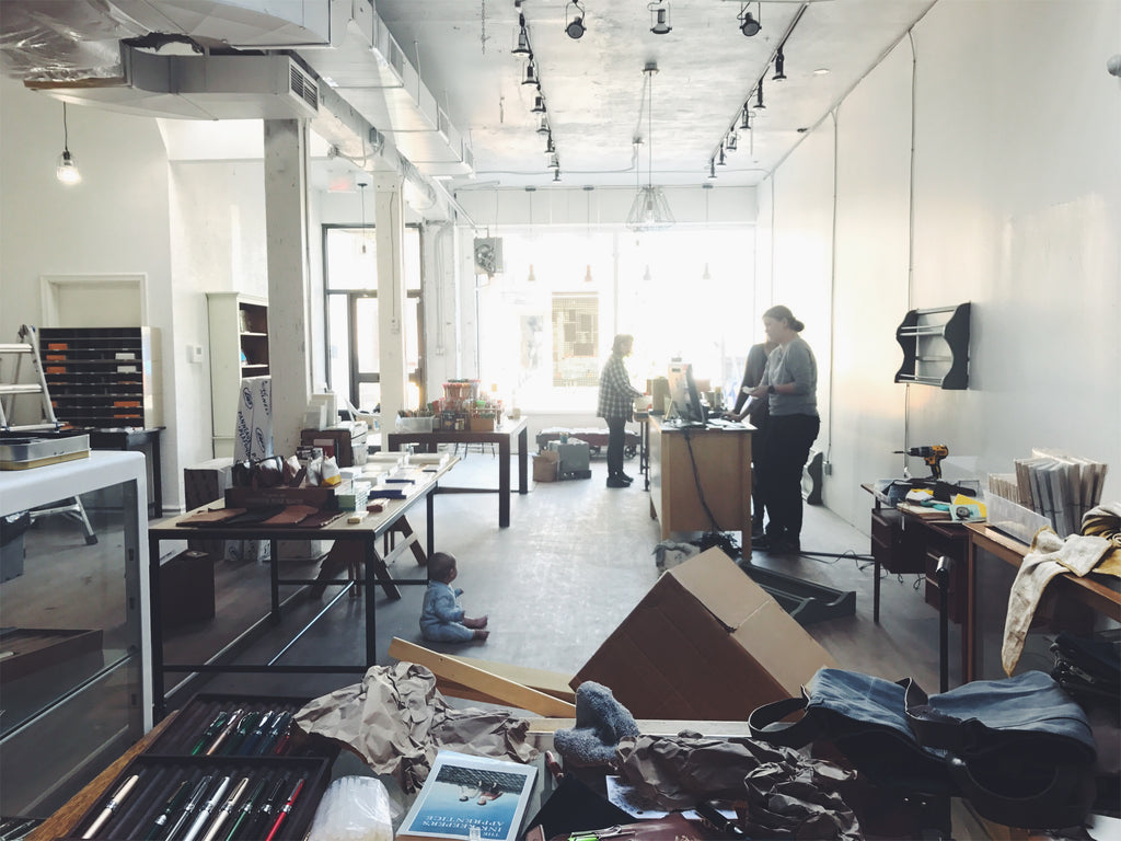 Setting Up The New Shop