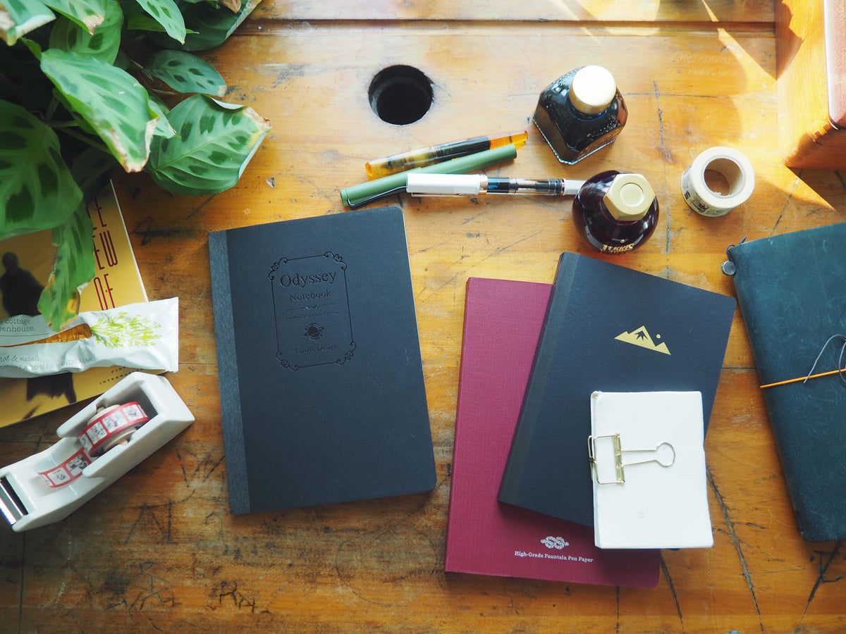 Notebook Comparisons: Taroko Odyssey, Taroko Mystique, Itoya Profolio ...