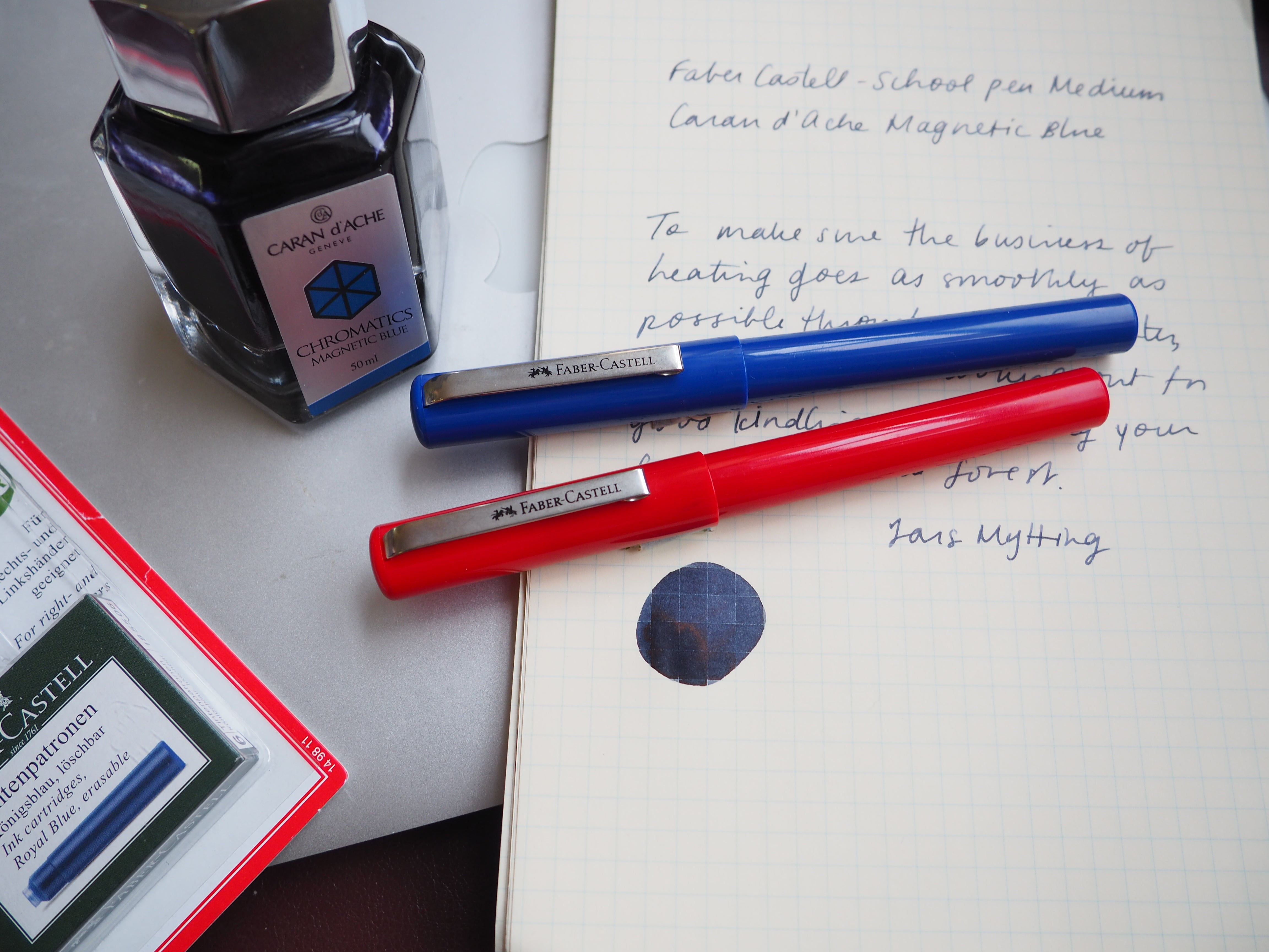 Early thoughts on the Faber-Castell Hexo fountain pen.