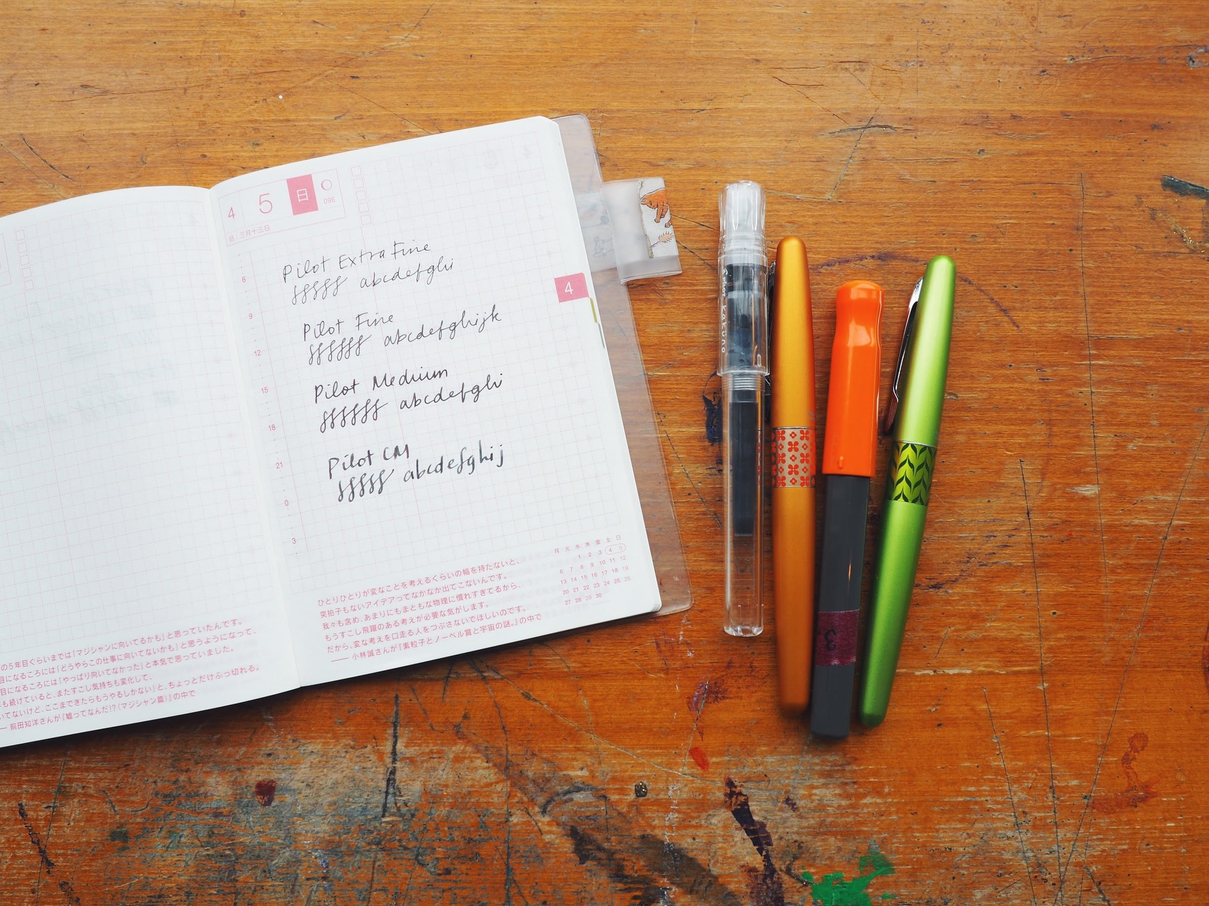 Pen Example Fountain Pen Writing Samples